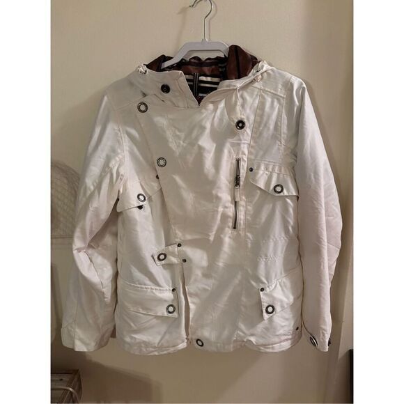Burton White EUC Coat - Picture 1 of 4
